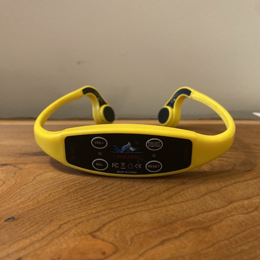 1DoradoSwimming Headset Receiver Bone Conduction Waterproof Headphone